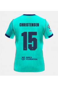 Barcelona Andreas Christensen #15 Jalkapallovaatteet Kolmaspaita 2026-27 Lyhythihainen